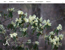 Tablet Screenshot of jenkinsarboretum.org